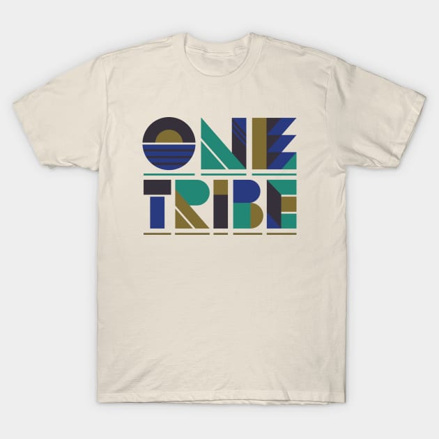 One Tribe T-Shirt by Thepapercrane